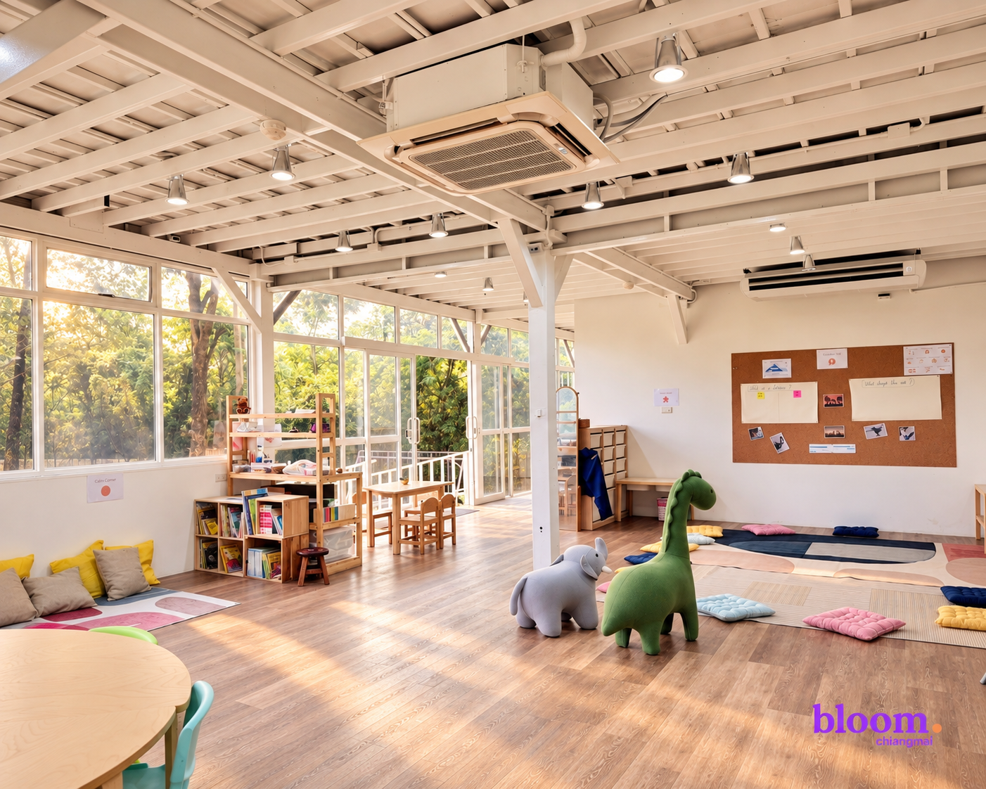 Bloom Chiangmai reading and calm corner