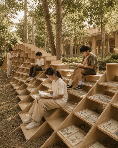 Bloom Chiangmai outdoor space