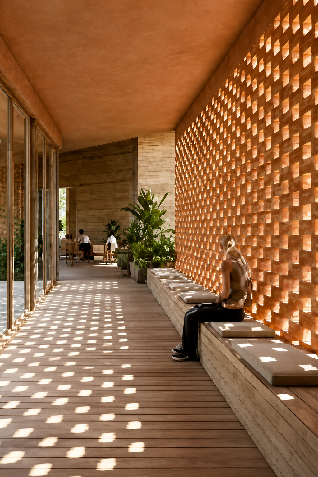 Bloom Chiangmai outdoor space